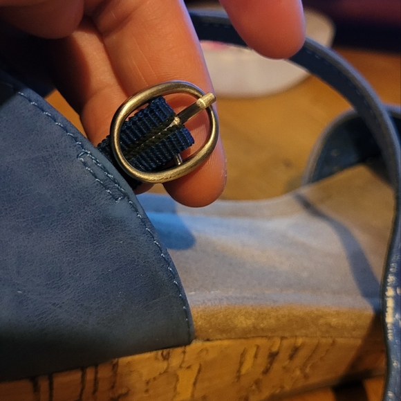 Blue beachy heels - Picture 6 of 6